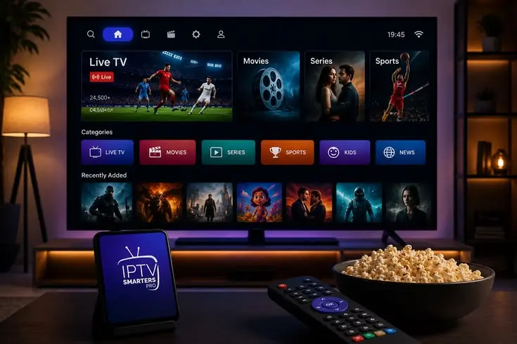 IPTV Smarters Pro para Smart TV